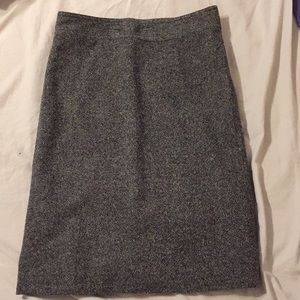 Grey Business Skirt